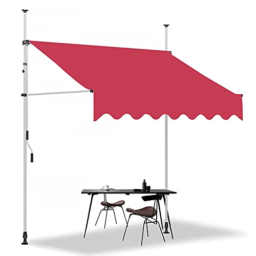 Toldo resistente a los rayos UV para cafetería en jardín con tejido impermeable 2