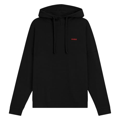 Hugo Austin Hoodie 10267482 01 Loungew_Sudadera, Black 001, XXL para Hombre