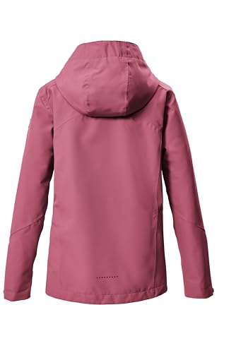 killtec Mädchen Funktionsjacke/Outdoorjacke wasserdicht mit Kapuze KOS 157 GRLS JCKT, rouge, 164, 44116-000