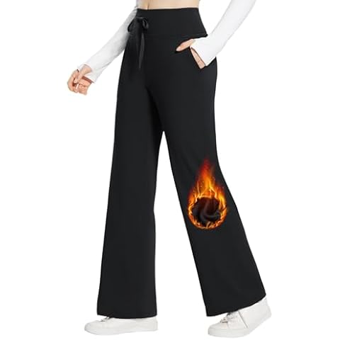 BALEAF Women's Fleece Lined Pants Cover