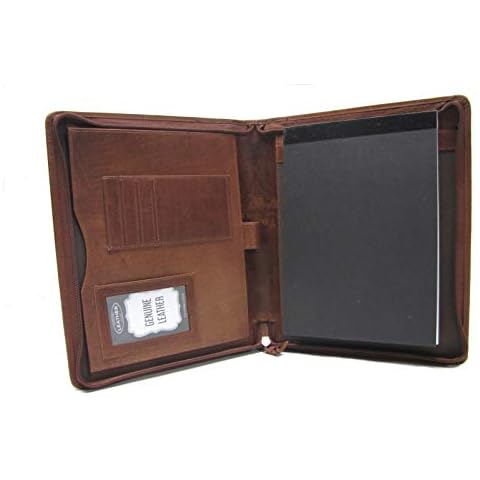 Brown Leather A5 Leather Folder H0039 (No Personalisation) Cover