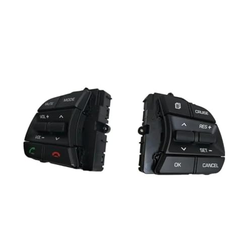 Bouton de commande au volant cassé sur Sonata LF ? Kit de remplacement audio et Bluetooth 2 Pcs