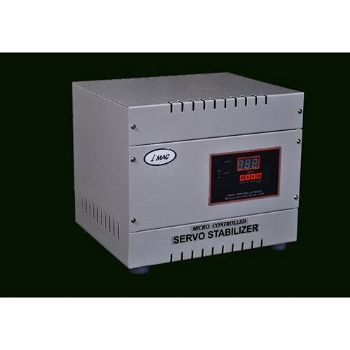 IMAC 2 KVA Single Phase Servo Voltage Stabilizer For Home and Industrial Use