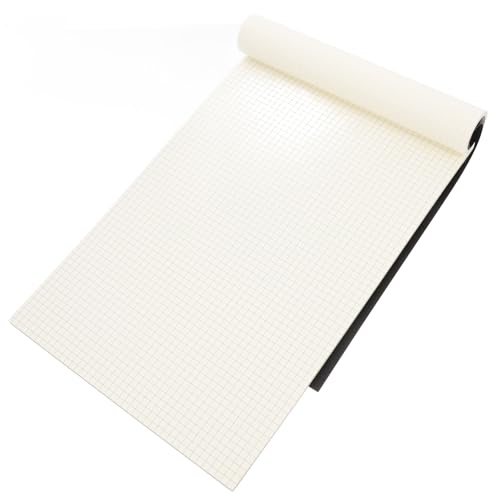 Cuaderno cuadriculado A4 con 80 hojas para dibujo matemático y gráfico escolar