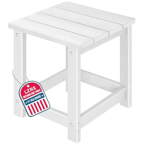 Adirondack square outdoor side table