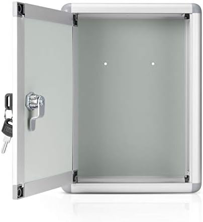 HBJWOV Suggestion Box Mailbox with Lock Wall Hanging Complaint Box Aluminium Alloy Box Decorative Post Box Wall Mounted Mail Box