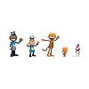 Dog Man Movie Action Figures Multipack Set by Jakks Pacific, Includes 6.3 cm Articulated Scale Figures - Inspired by the Dog Man Movie Toys, Lil Petey, Petey, Chief, and Flippy! #2