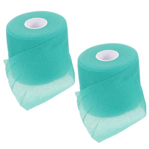 HAWILLOSCH 2 Rolls Training Sports Tape Tape Sports Tape Self Athletic Tape Portable Athlete Tape Sponge