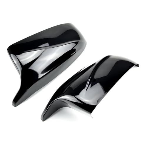 Coque rétroviseur pour X5 E70 X6 E71 2008-2013 caches noir brillant en paire