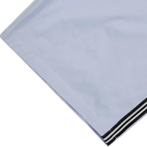 Shorts deportivos casuales para hombre talla Large azul claro miniatura 4