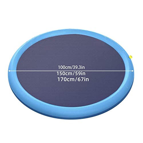 UOSIA Verão Pet Sprinkler Pad Play Cooling Mat Piscina Splash Sprinkler Pad Para Cães Crianças Water