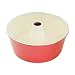 Nordic Ware 50922RD 12-Cup Angel Food Cake Pan Baking Supplies, 10 x 10 x 4.2 inches, Assorted