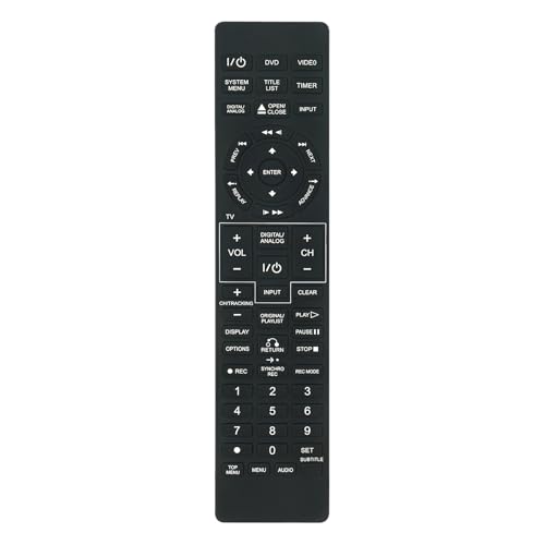 RMT-D241A Replacement Remote fit for Sony DVD/VCR Recorder RDR-VX655 RDR-VXD655 RDRVX655 RDRVXD655 RMTD241A