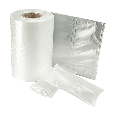 LDS Industry 4600 pcs 4"x8" 1530ft Air Pillow Bag Film for Air Pillow Bag Machine Cushion Bubble Air Pillows, Air Bag Bubble cushioning wrap Cover