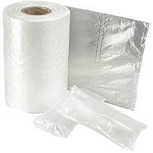 4600 pcs 4"x8" 1530ft Air Pillow Bag Film for Air Pillow Bag Machine Cushion Bubble Air Pillows, Air Bag Bubble cushioning wrap