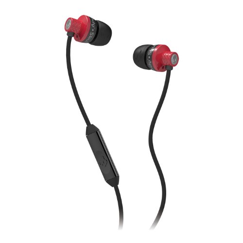 Skullcandy Unisex Titan Mic'd (2012) Red/Black Headphones