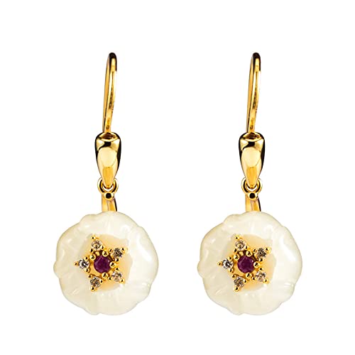 Boucles d'oreilles de Vacances pendantes en style chinois pour femme