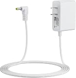 BENSN Power Cord Only Compatible with 6V Vtech Audio Baby Monitor DM221 DM111 DM112 DM222 DM202 DM251 DM225 DM1111(White)