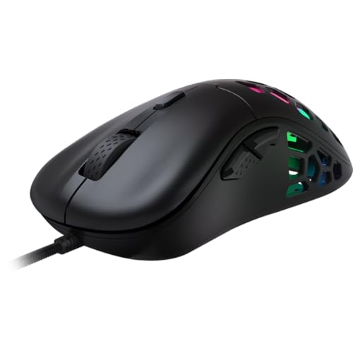 Image of AOC 2.4GHz Ergonomic Mouse, Wireless Bluetooth Vertical Mouse for Work, 4800 DPI Optical Tracking, 5 Adjustable DPI, Quiet Clicks, RGB Light, Compatible with Computer, Laptop, PC, Mac, Desktop - Brown