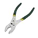 Aexit Green Handle Pliers Chrome-Plated Metal Wire Cutting SLI-p Joint SLI-p-Joint Pliers Pliers 8