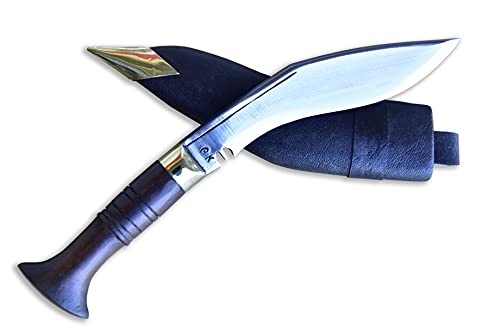GK&CO. Kukri House Genuine Kukri - 5" Blade Biltong Kukri, Full Tang Authentic Khukuri Handmade in Nepal
