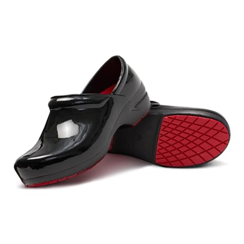 Image of Anywear SR Angel Nursing Clogs - Non-Slip Work Shoes for Women & Men - Slip-Resistant Cushioned Nursing Shoes