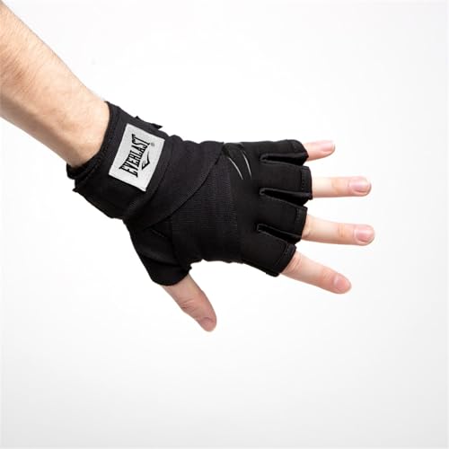 Everlast Evergel Guantes Con Gel, Vendas De Boxeo, Negro, XL - imagen 3