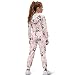 YECARYPOD Panda Floral Girls Boys Sweatsuit 2 Piece Tracksuit Girls' Fashion Hoodies & Sweatshirts Teen Girl Athletic Jogger Outfits Toddler Kids Hoodie and Jogger Sweatpants Fall Clothing Set