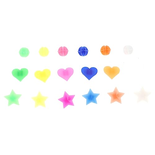 VICASKY 108pcs Plastic Bike Beads Easy Clip Spoke Decorations for Bicycles Heart and Designs Enhance Your Bike Look and Skills