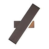 ● Taille: 23cm * 7.5cm Applique Murale Allée Lampe Lit Applique Murale Pouvant Faire Pivoter La Lumière Blanche Chaude Adapté Au Salon Salle à Manger Salle D\'étude Chambre à Coucher Couloir Balcon Escalier Chemin, Brown