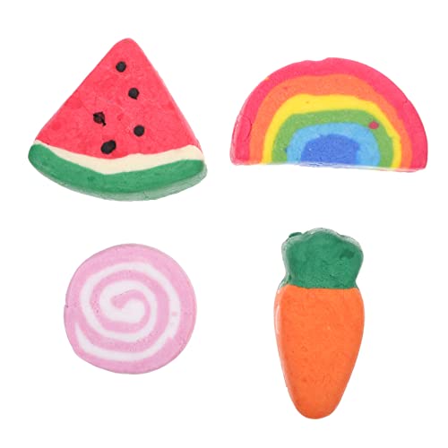 MERRYHAPY 4 Pcs sal de banho hidratante banho presentes criativos óleo essencial orgânico bomba de s