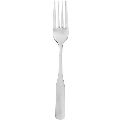 Winco Winston Brushed Steel Dinner Fork Flatware Set of 12 18/0 Stainless Steel