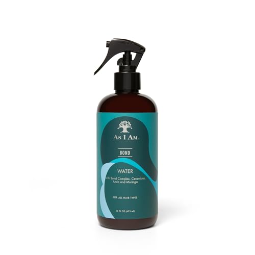 As I Am Bond Water - 16 oz - with Moringa Amla & Ceramides - Hair Repair Treatment For Damaged Hair