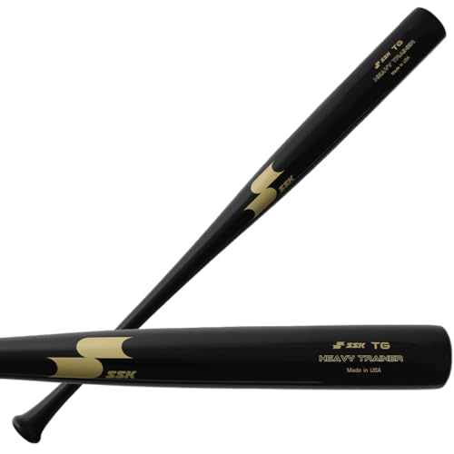 SSK Heavy Training Bat 35 Inches 45 Ounces - Baseball Hitting Trainer for Strength & Speed (35/45oz)