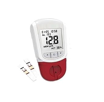 Hemoglobin Meter with 60 Test Strips (without battery)