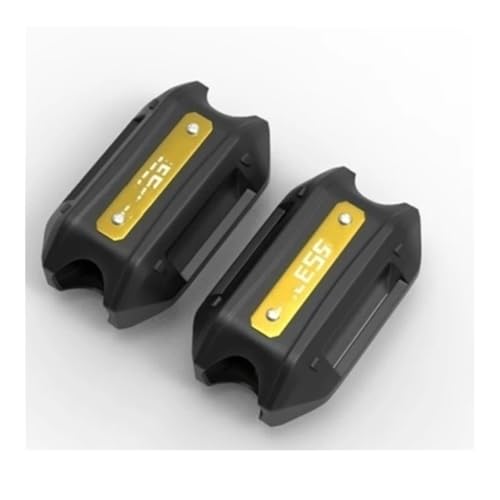 Bloc décoratif de protection moteur 25mm anti-rayure de crashbar pour moto KLE