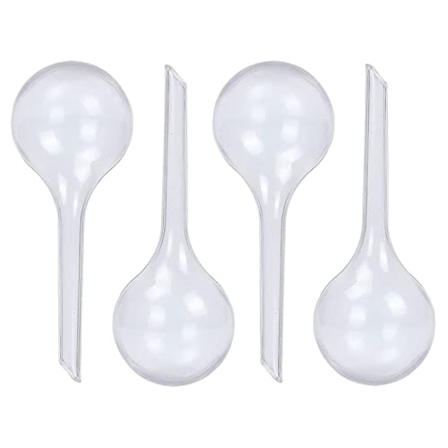 Globes d'arrosage automatique de taille L en lot de 4 diffuseurs transparents de 8 cm