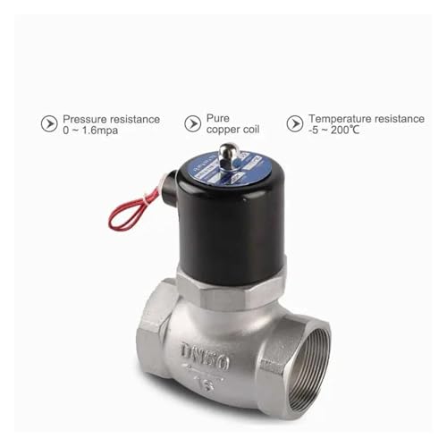Électrovanne à vapeur normalement fermée à piston pilote résistant haute température - 3