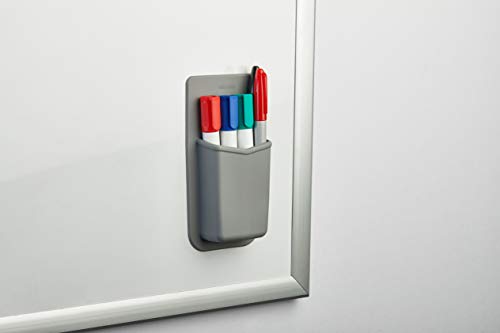 Tooletries - The Office Stationery Holder - Silicone Storage For Markers, Pens, & More - For Whiteboard Or Home Fridge - Features Silicone-Grip Technology, Removable & Reusable #TOP1
