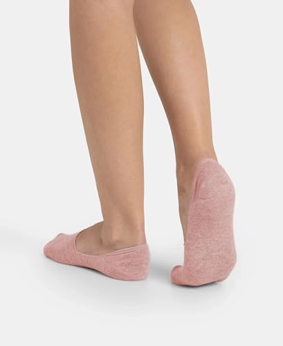 Image of Jockey 7484 Women Compact Cotton Stretch No Show Socks with StayFresh Treatment