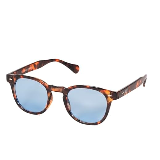 KISS® solglasögon - MOSCOT style mod. DEPP Smoked Gradient - VINTAGE Johnny Depp man kvinna CULT unisex - HAVANA/Blå