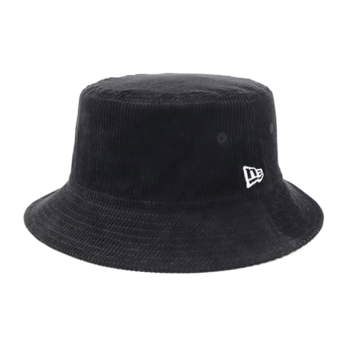 [ニューエラ] newera バケットハット Bucket-01 13506345 NER33C6345 ブラック 黒 クロ S/M 無地 ムジ Corduroy ONSPOTZ別注 メンズ レディース 帽子 男女兼用ユニセックス プレゼントギフト 流行トレンドデザイン つば長いぼうし