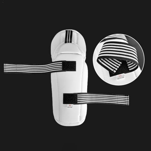 Generic Taekwondo Forearm Protectors - Taekwondo Elbow Guards - Taekwondo Shin Protector | Elbow Arm Protector Gear | Elbow Forearm Guard for Martial Arts Kickboxing, Large, NL0M6VEC09MUHHAAIER
