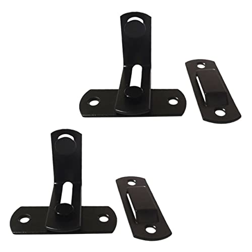 SEWACC 2 piezas Cerradura de Pestillo para Puertas Correderas de Instalación y Uso para Seguridad Interiores y Jaulas de Mascotas