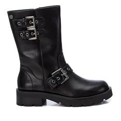 XTI - Botín Mujer Negro - Calzado Cómodo y Versátil - Moda casual - Modelo 14344101 (Talla 39)