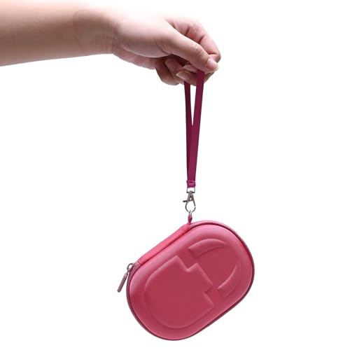 LTGEM Hard Case for JBL Clip 4 Portable Speaker - Travel Protective Carrying Storage Bag(Magenta+Pink) - Image 4