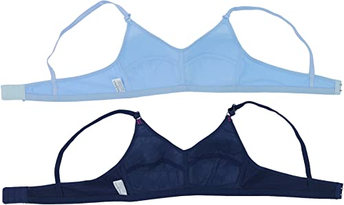 ToBeInStyle Girls' Junior Pack of 6 Soft Cup Wireless Training Bras - A Cup2