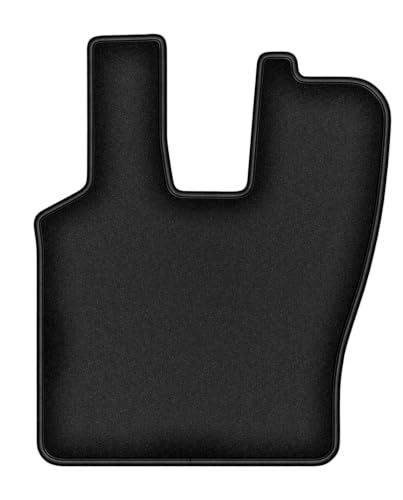 Tapis conducteur de luxe en velours noir Durban pour Scania P Series après 2004