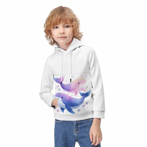 Pull imprimé 3D étoile résistant pour ado actif de 10 à 12Y