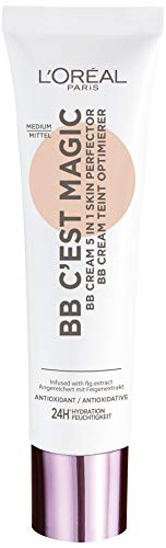 LOréal Paris BB Cest Magic Remedy, Blemish Balm Cream (BB Cream) for a natural-looking complexion, moisturizing, 30 ml (pack of 3)